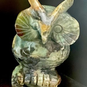 Real Crystal carvings and sphere